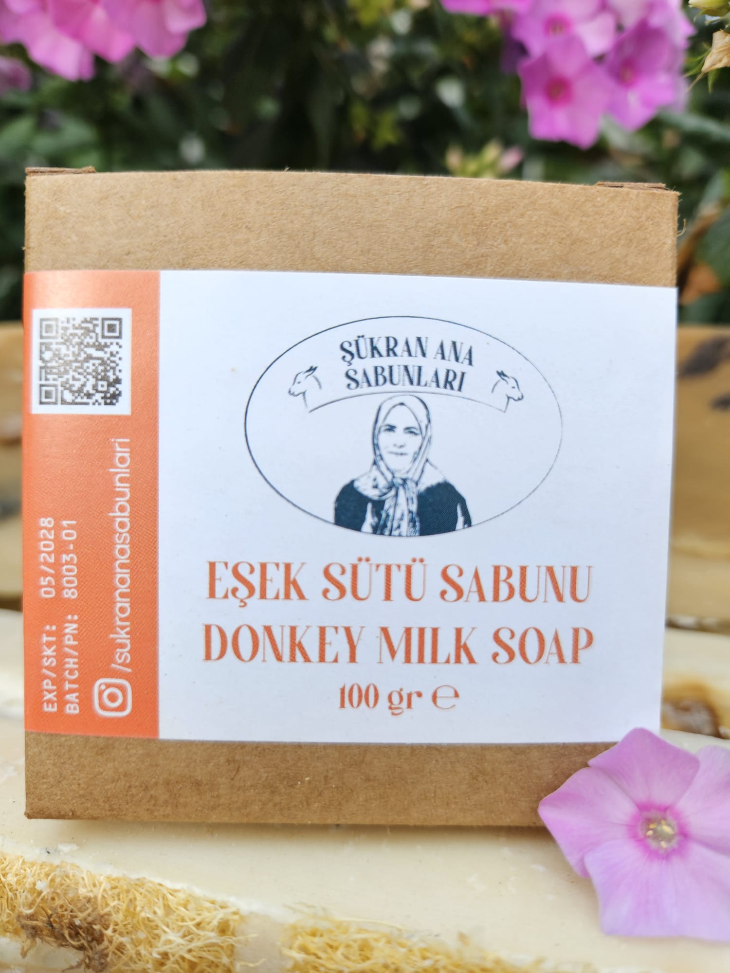 Eşek Sütlü Sabun-100 gr