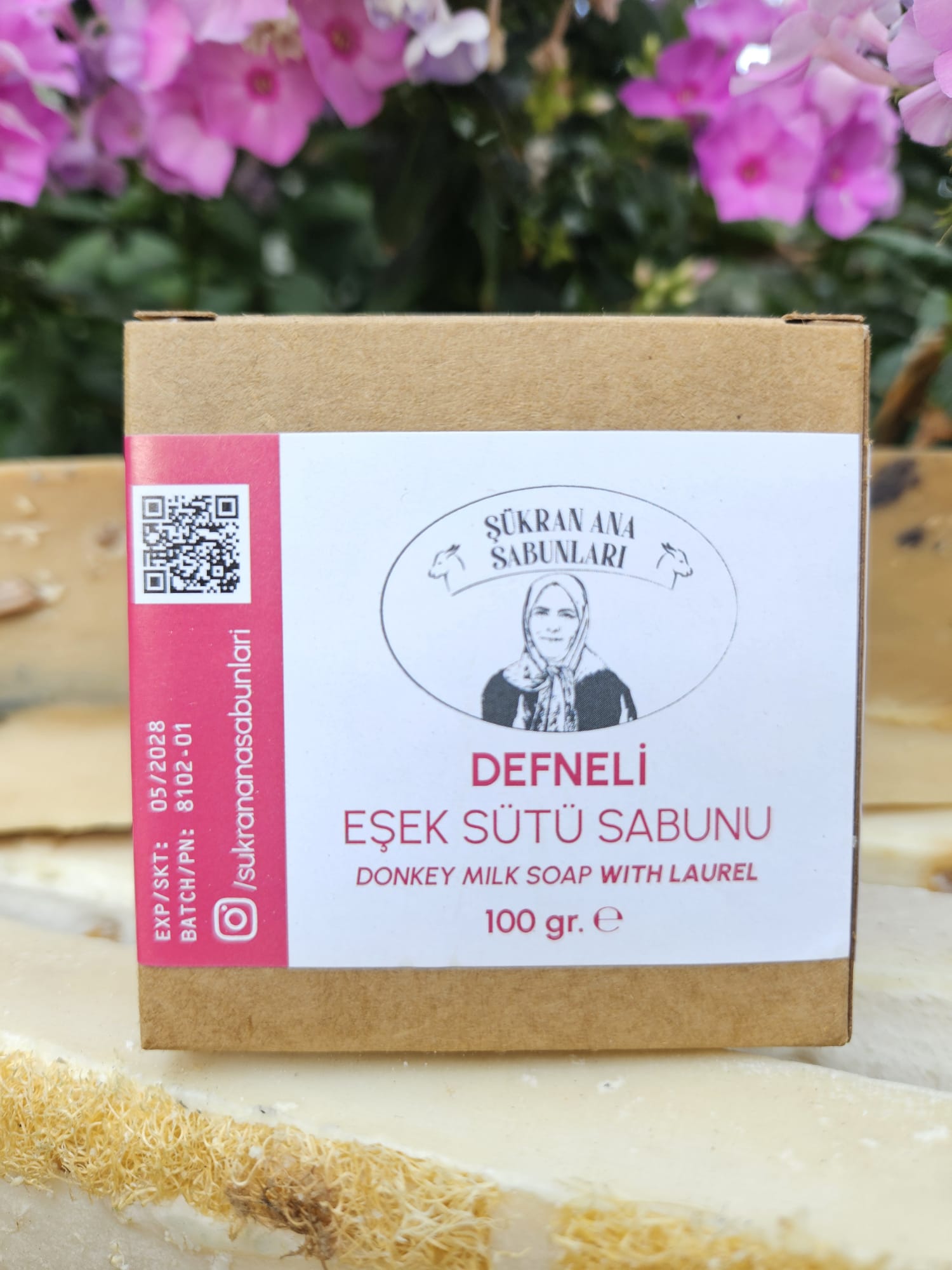 Defneli Eşek Sütlü Sabun-100 gr