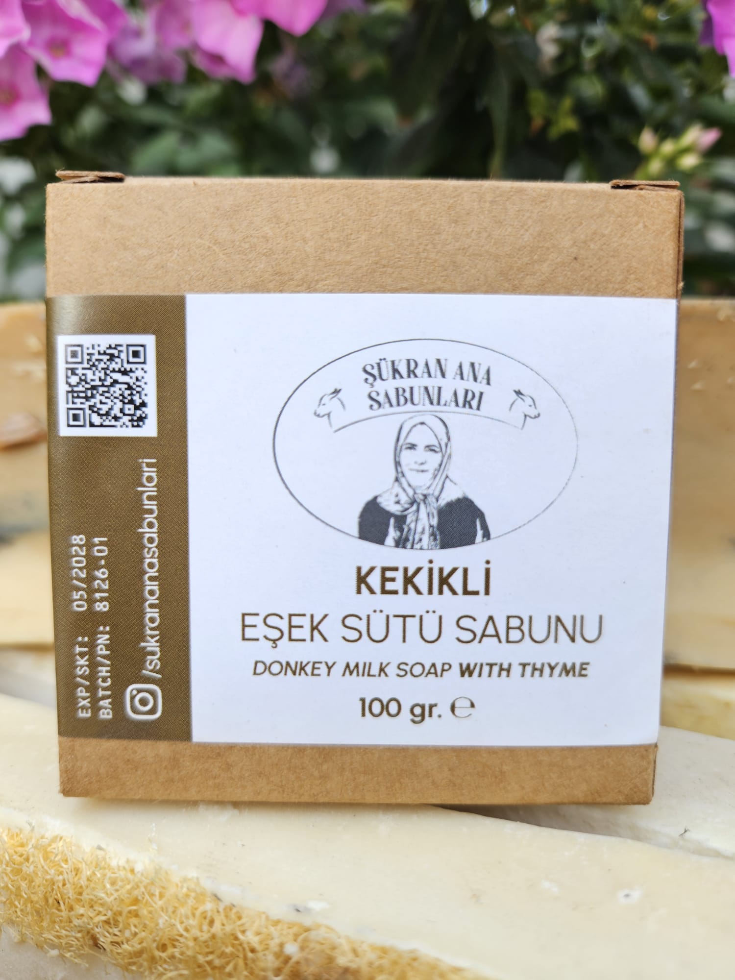 Kekikli Eşek Sütlü Sabun-100 gr
