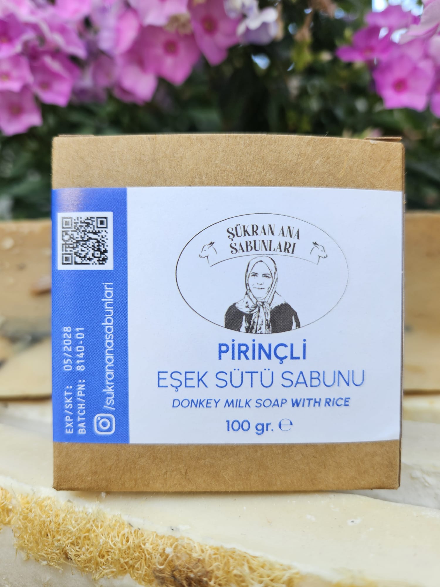 Pirinçli Eşek Sütlü Sabun-100 gr